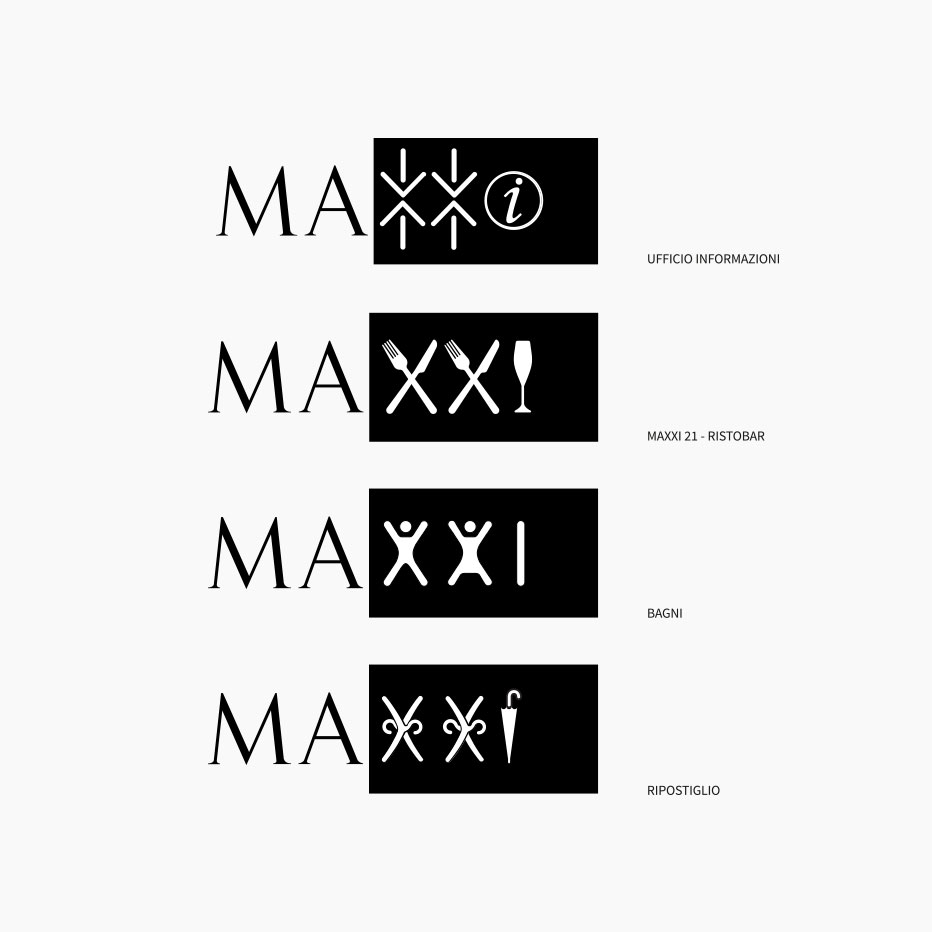 segnaletica Maxxi